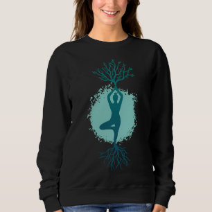 Women Träd Yoga T Shirt