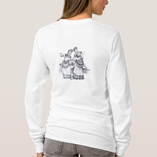 Women Tshirt med kärlek T Shirt