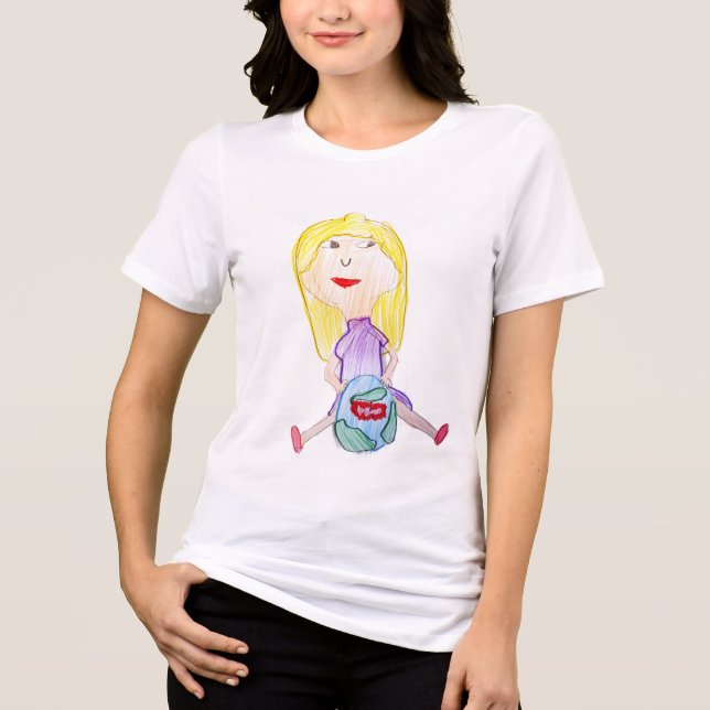 Women Tshirt  T Shirt (Framsida)