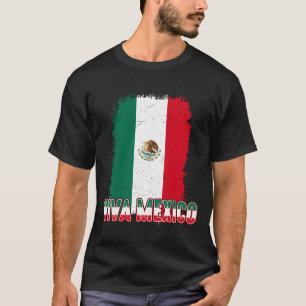 Women Viva Mexico Flagga Manar Kids Boy Mexican In T Shirt