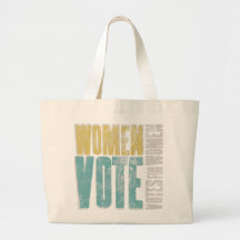 Women Vote Tote/Arylide-Teal