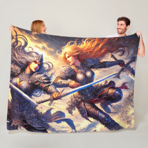 Women Warriors Fleecefilt