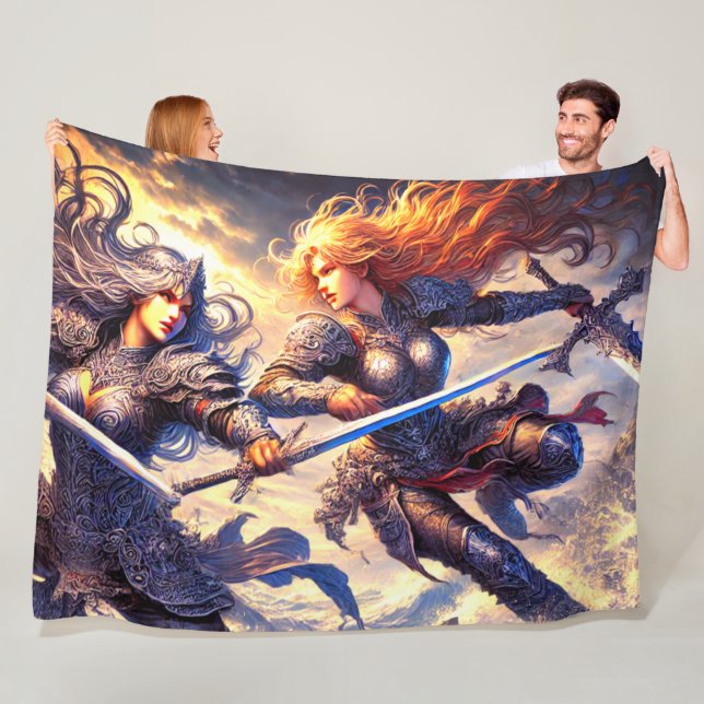 Women Warriors Fleecefilt (På plats)