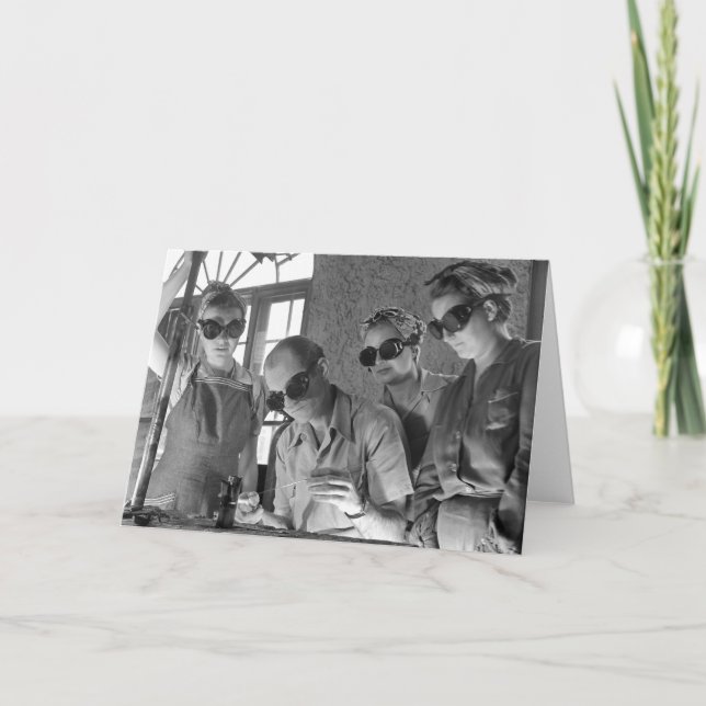 Women Welders in WWII, 1940-talet Kort (Framsida)