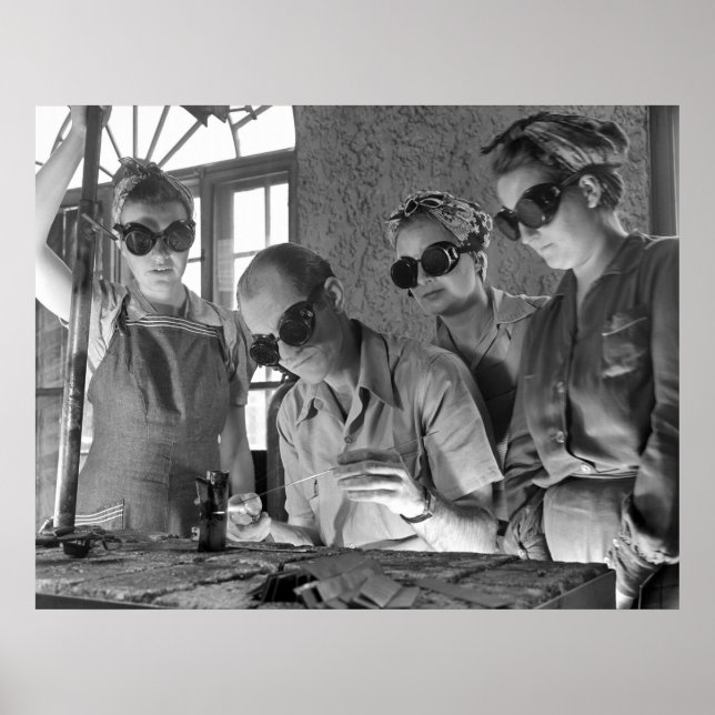 Women Welders in WWII, 1940-talet Poster (Framsidan)