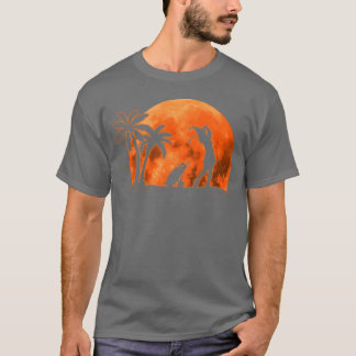Women Witches spelar Golf Halloween roligt T Shirt
