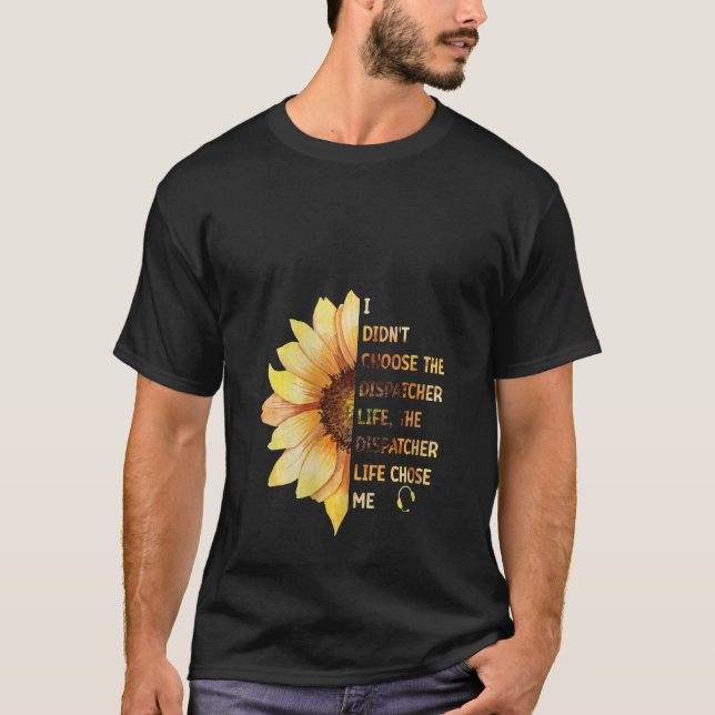 Womens 911 Dispatch operator EMS Dispatcher Life C T Shirt (Framsida)