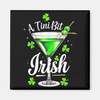 Women's a tiny bit irish lucky irish girls st magnet