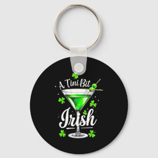 Women's a tiny bit irish lucky irish girls st nyckelring