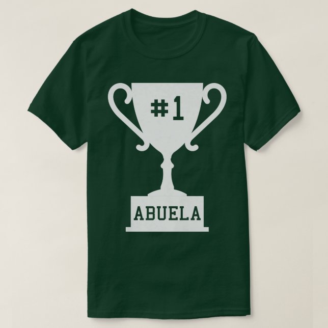 Womens Abuela Grandmor Granny  T Shirt (Design framsida)
