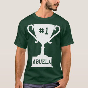 Womens Abuela Grandmor Granny T Shirt