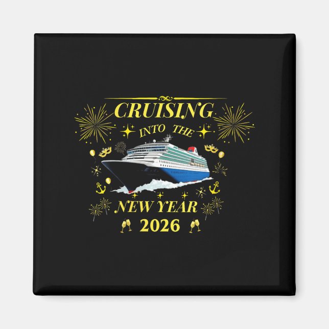 Womens Adventure Awaits – Welcome 2026 V-neck  Magnet (Framsidan)