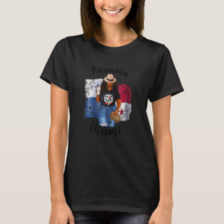 Womens African Panama Mami Kärlek Caffeine Caffein T Shirt