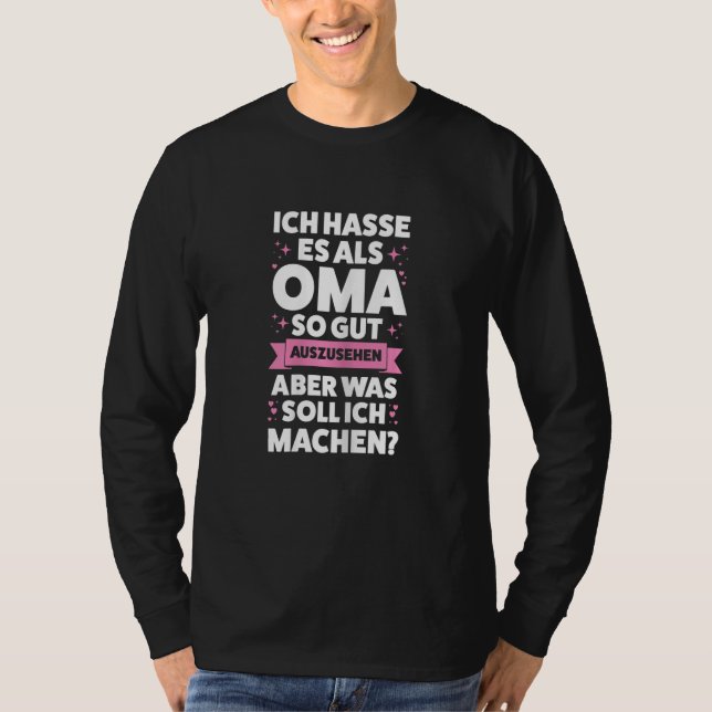 Womens Als Oma so gut auszusehen Oma Großmutter T Shirt (Framsida)