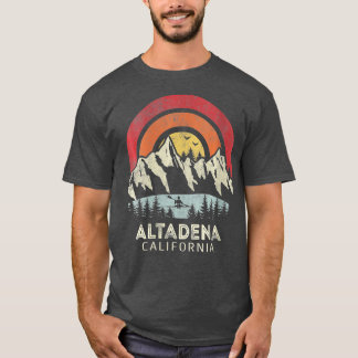 Womens Altadena California Mountain Sunset Sunrise T Shirt