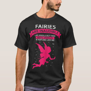Womens Älvor Änglar Magic Sparkels Quote, Fairy T Shirt