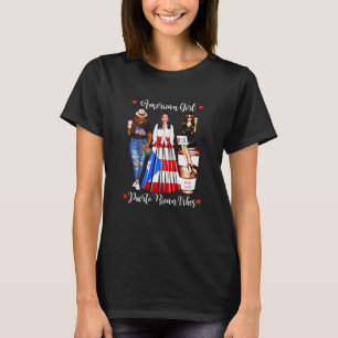 Womens American Girl Puerto Rican Vibes Puerto Ric T Shirt