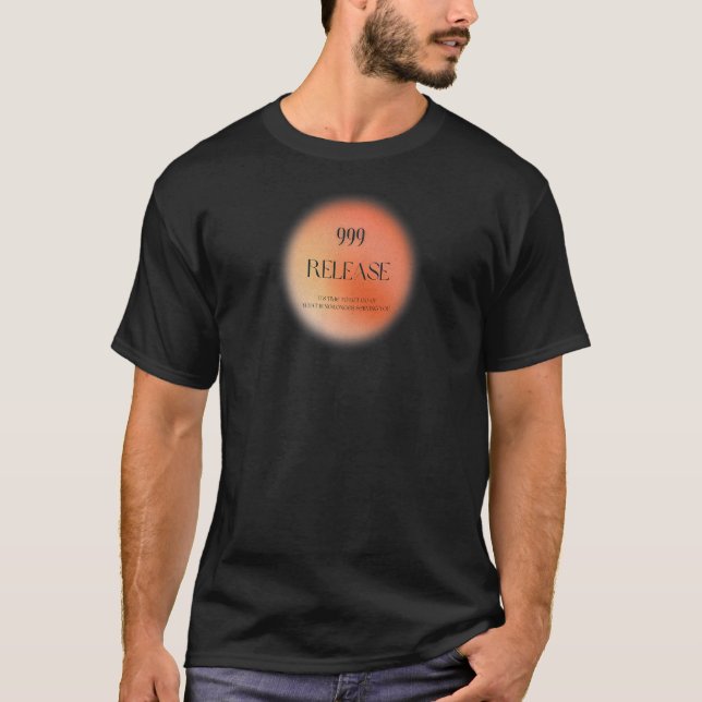Womens Angel Number 999 Release T Shirt (Framsida)