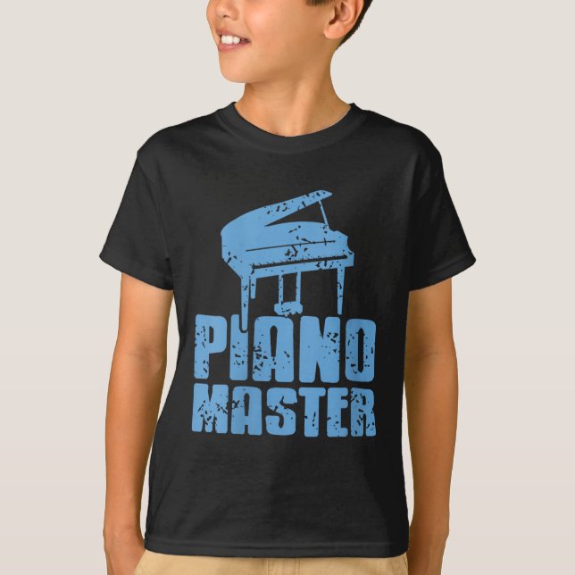 Womens Ano Master Confident Musician Pro Tangentbo T Shirt (Framsida)