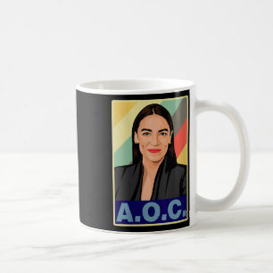 Womens Aoc Alexandria Ocasio-cortez First Female P Kaffemugg