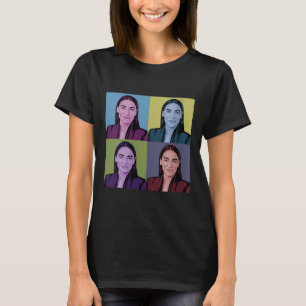 Womens Aoc Alexandria Ocasio-cortez First Female P T Shirt