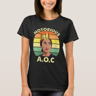 Womens Aoc Alexandria Ocasio-cortez First Female P T Shirt