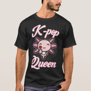 Womens Aolotl KPop Queen KPop Merch VNeck T Shirt