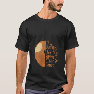 Womens Apple Cider Donuts Funny Fall Quote Autumn T Shirt