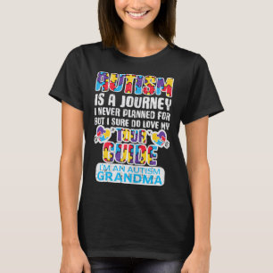 Womens Autism Journey har aldrig planerat någon tu T Shirt