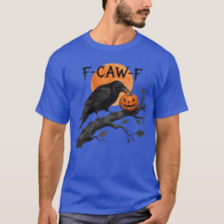 Womens awF Crow Bird Raven Gothic Cawing Grunge Sc T Shirt