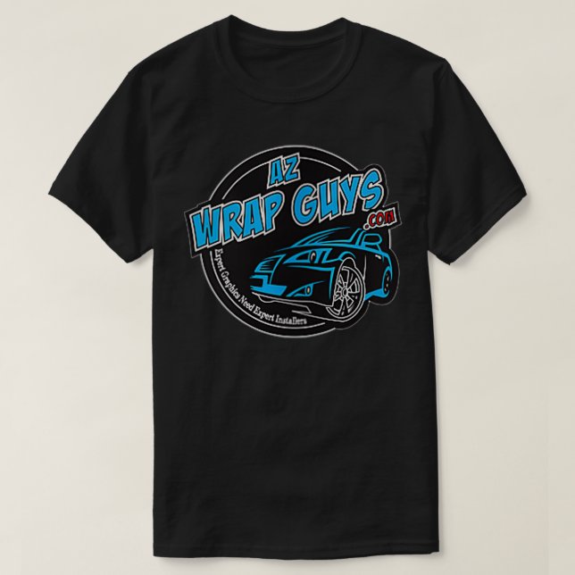 Womens AZ Wrap Killar VNeck T Shirt (Design framsida)