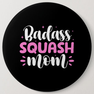 Womens Badass Squash Mamma Squash Player Mor Moth Knapp