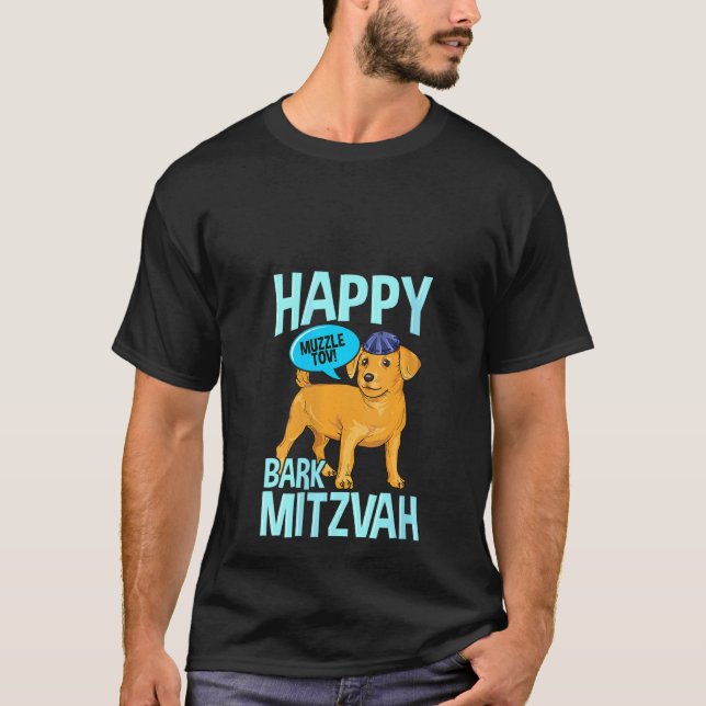 Womens Bark Mitzvah Hund Funny Jewish Pub Mitzvah  T Shirt (Framsida)