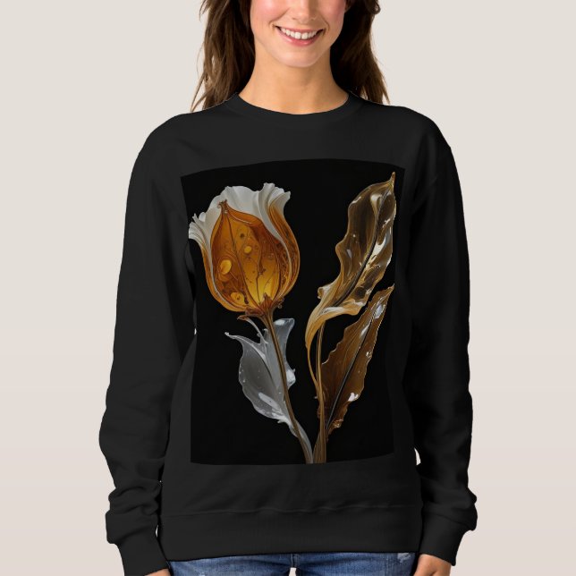 Women's Basic Sweatshirt T Shirt (Framsida)