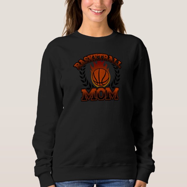 Womens Basketball Mom   T Shirt (Framsida)