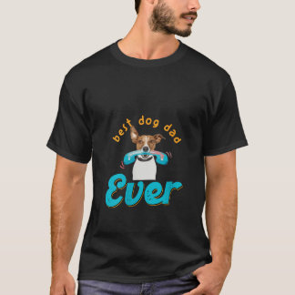 Womens Bästa Hund Pappa Allnyfunne Pet Owner Far H T Shirt