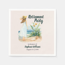 Womens Beach and Flowers Thmet Pension Party