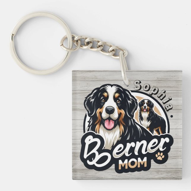 Womens Berner Mamma - Bernese Mountain Hund Mamma  (Framsidan)