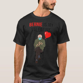Womens Bernie is my Valentine Funny Bernie Sanders T Shirt