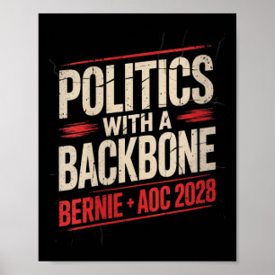 Womens Bernie Sanders och Aoc 2028 för ordförande  Poster