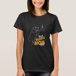 Womens Best Beagle Mamma Beagle Jumper Bea T Shirt