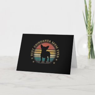 Womens Best Chihuahua Mamma Allnunyj Mors dag Tack Kort