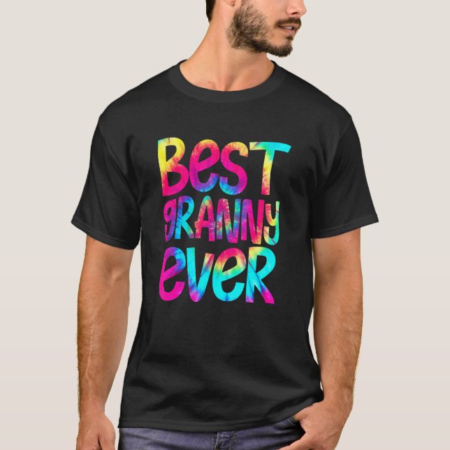 Womens Best Granny Mors dag T Shirt (Framsida)