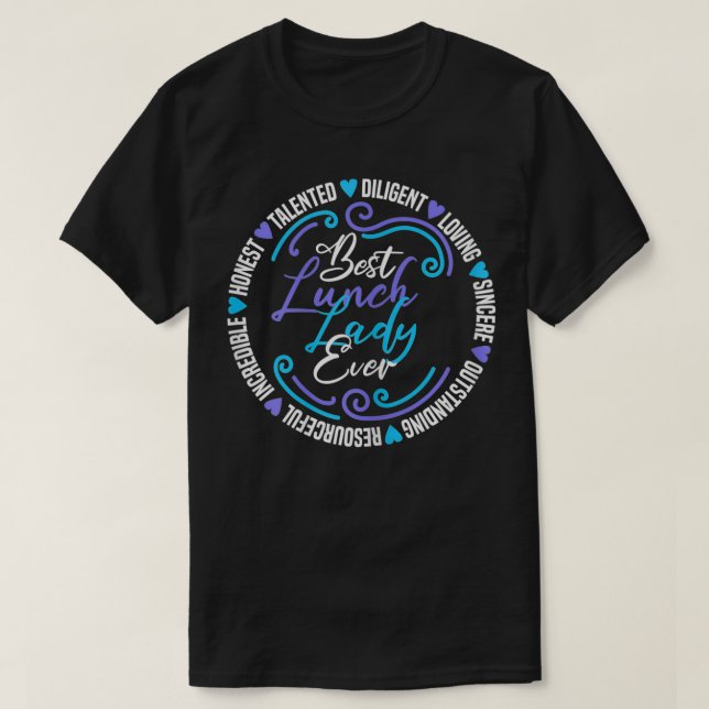 Womens Best Lunch Dam All Lunch Dam T Shirt (Design framsida)