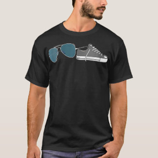 Womens Biden Harris Sunglasses Shoe Gift VNeck T Shirt