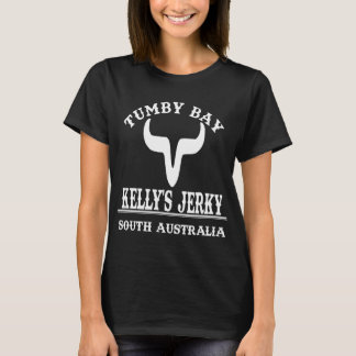 Women's black Kelly's Jerky shirt T