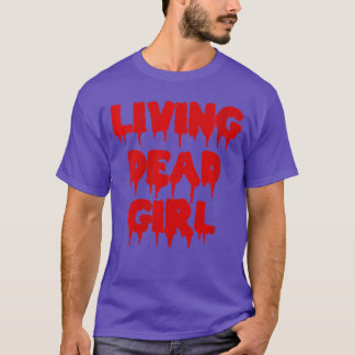 Womens Blood Halloween Zombie Movie Living Dead Gi T Shirt