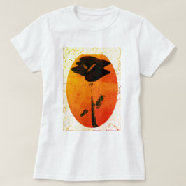 Womens Blue Ro Basic T-Shirt