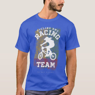 Womens BMX Bike Guinea Bissau Flagga Biking Cyclin T Shirt