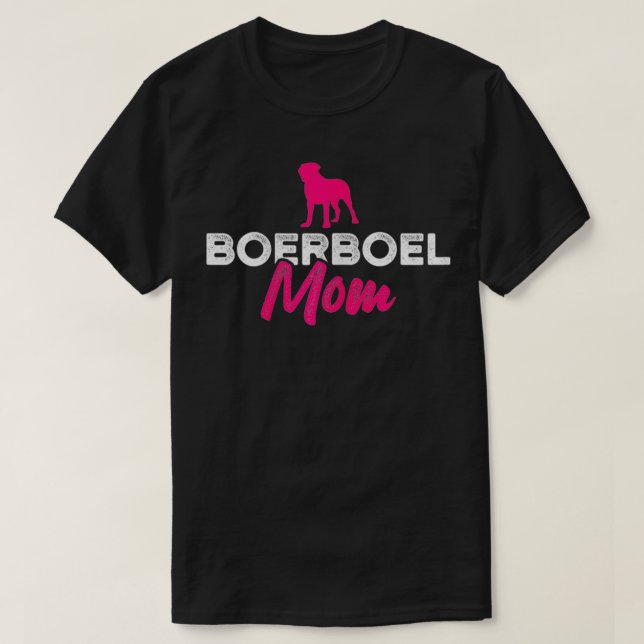 Womens Boerboel Mamma T Shirt (Design framsida)
